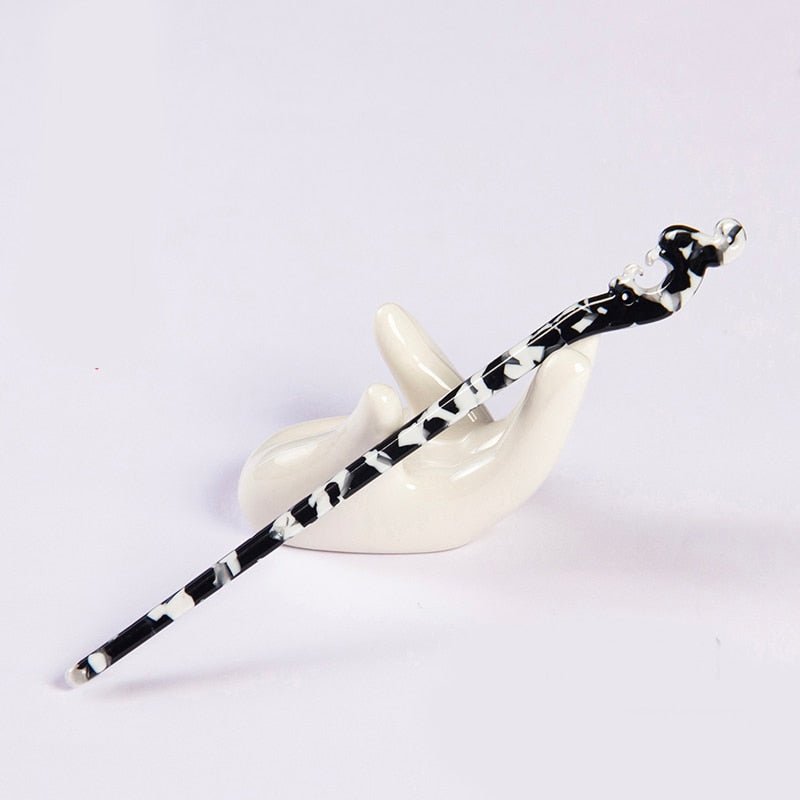 Acetate Hairpins - Orchid Unique