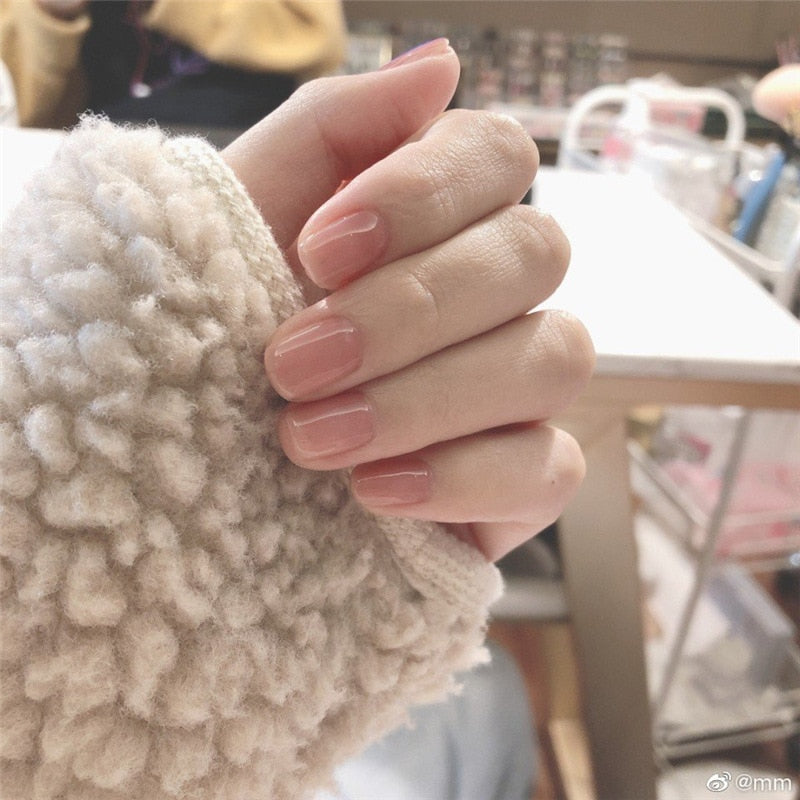 Charming Detachable Finished Fingernails - Orchid Unique
