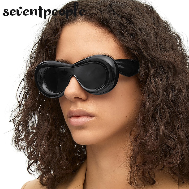 Fashion Cat Eye Sunglasses - Orchid Unique
