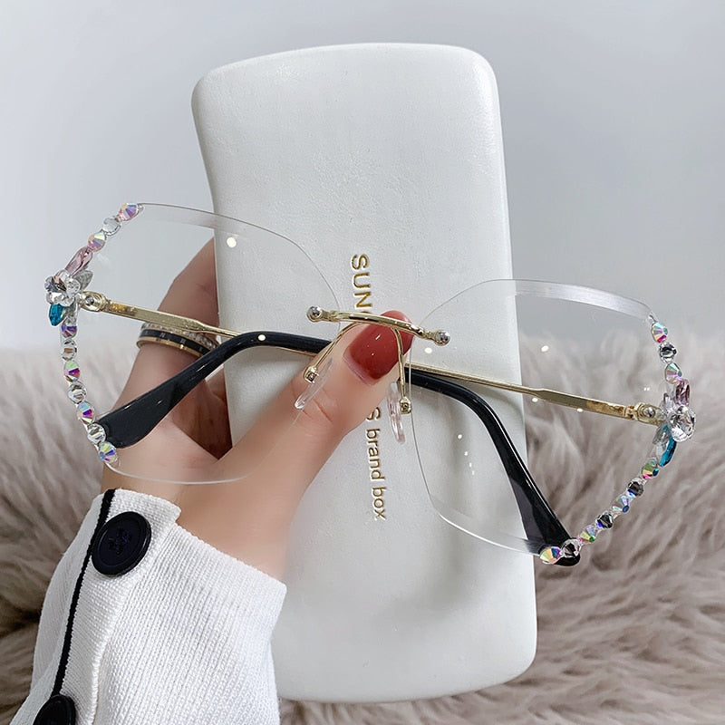Retro Cutting Lens Gradient Sunglasses - Orchid Unique