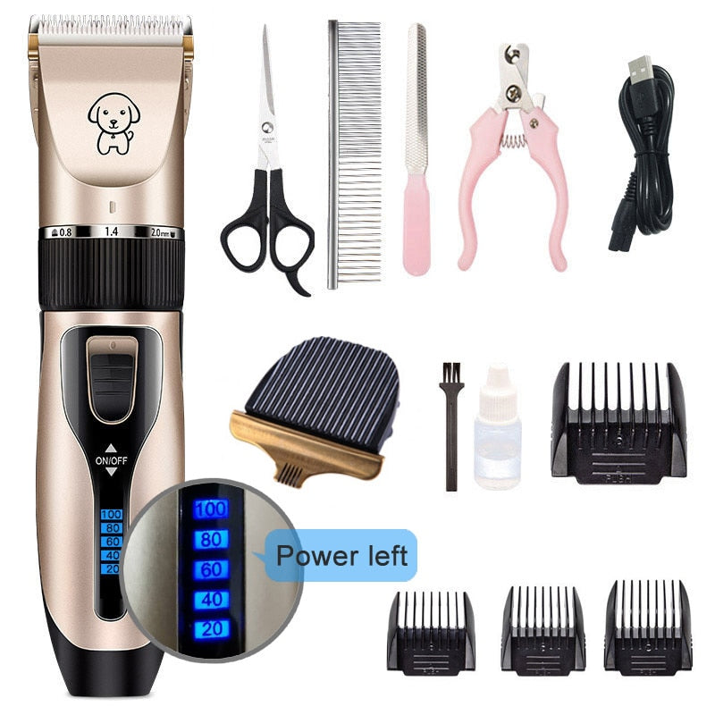 Professional-grade set of Pet Clippers - Orchid Unique