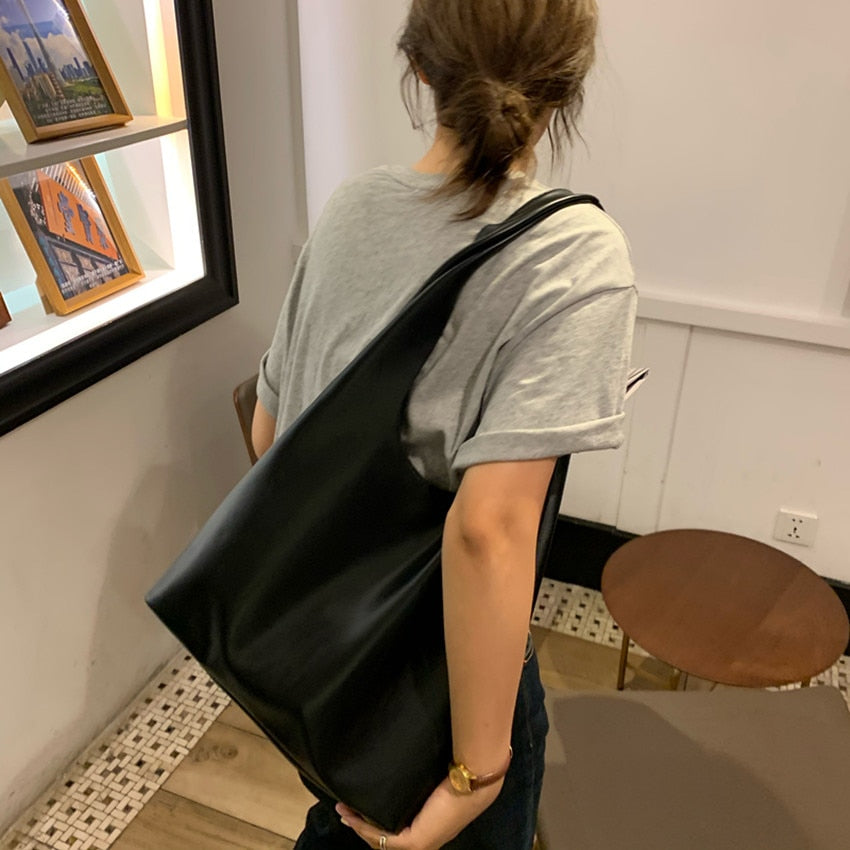 Soft Leather and Casual Women Shoulder Bag - Orchid Unique