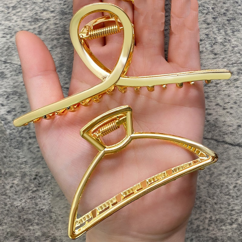 Pearl Hair Claw Set Clip - Orchid Unique