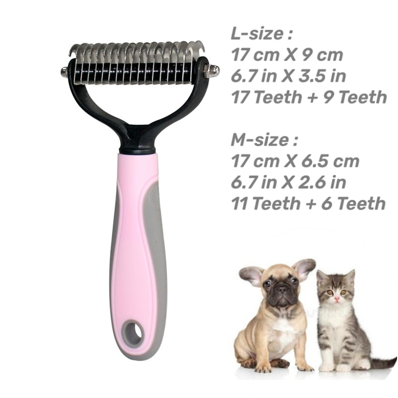 Professional Pet Deshedding Brush - Orchid Unique