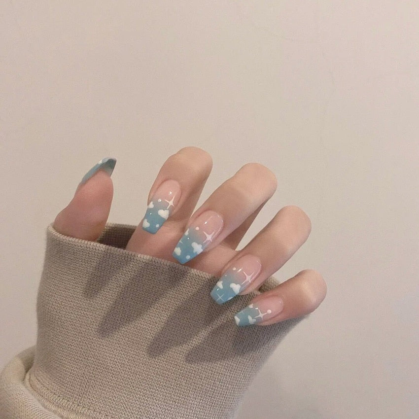 Full Cover Acrylic Nails - Orchid Unique