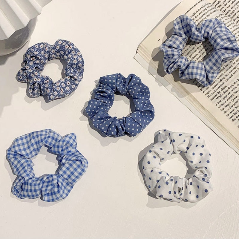 Hair Scrunchies - Orchid Unique