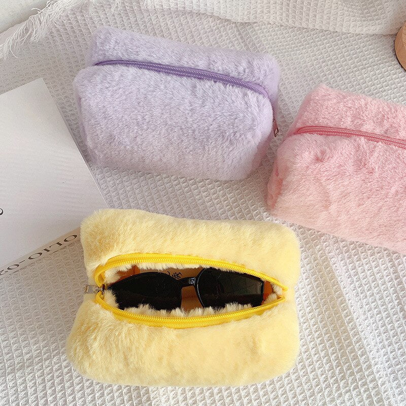 Fur Makeup Travel Bag - Orchid Unique