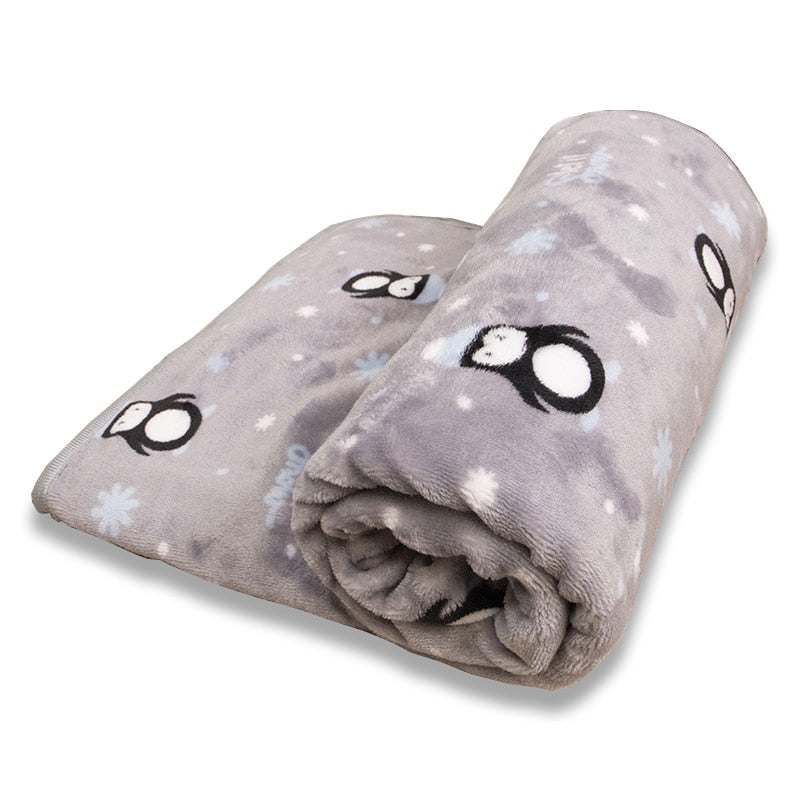 Soft flannel dogs and cats blanket - Orchid Unique