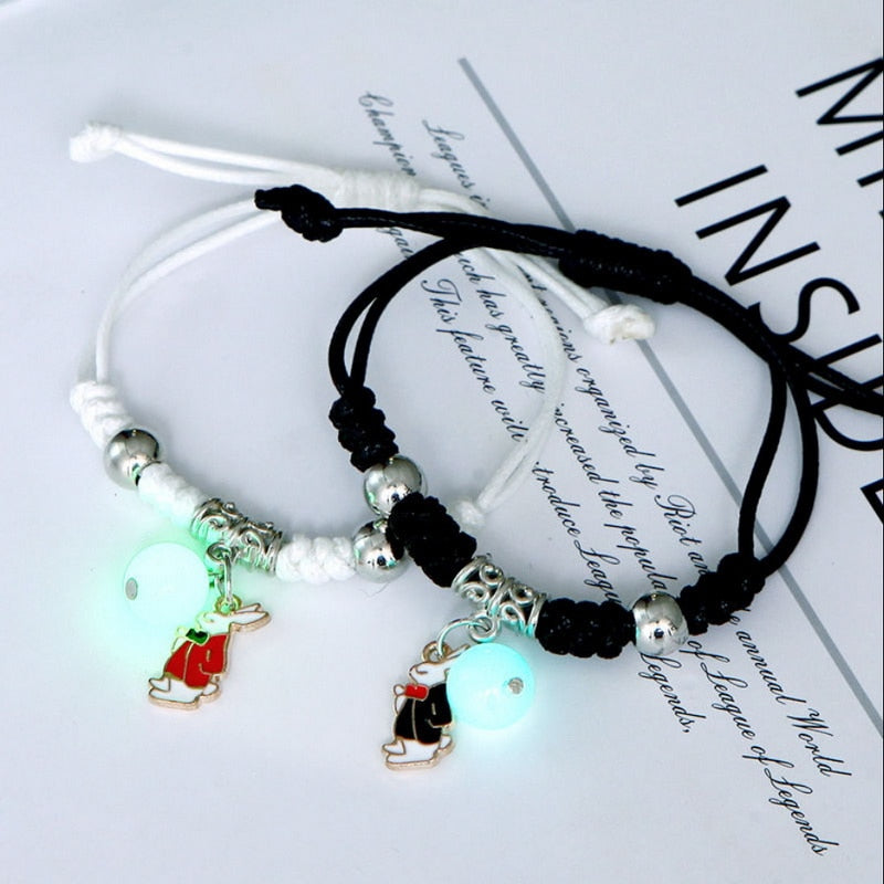 Luminous Handmade Bracelet - Orchid Unique
