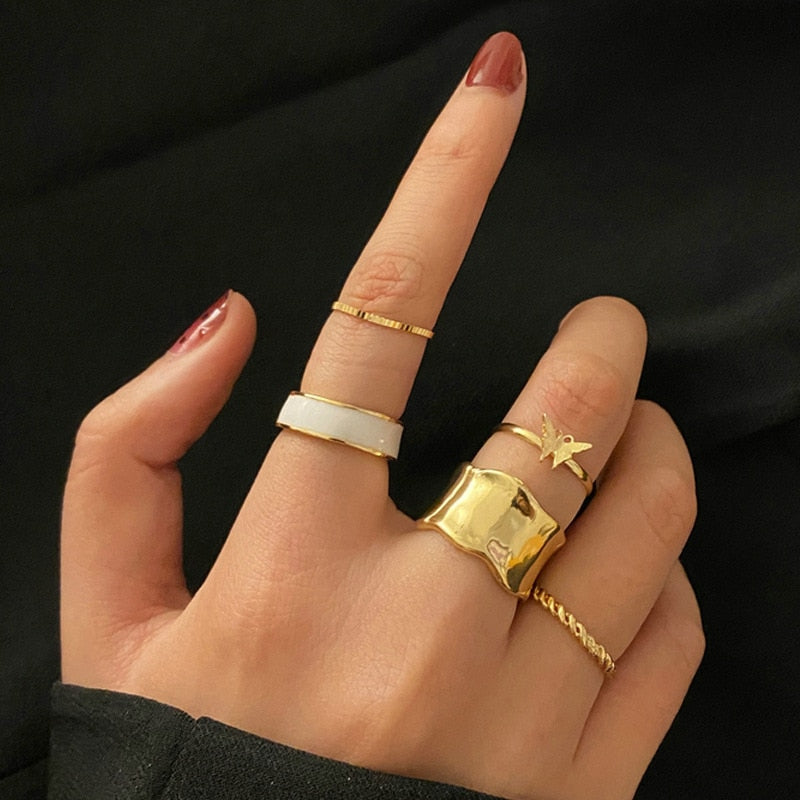 Bohemia Style Rings - Orchid Unique