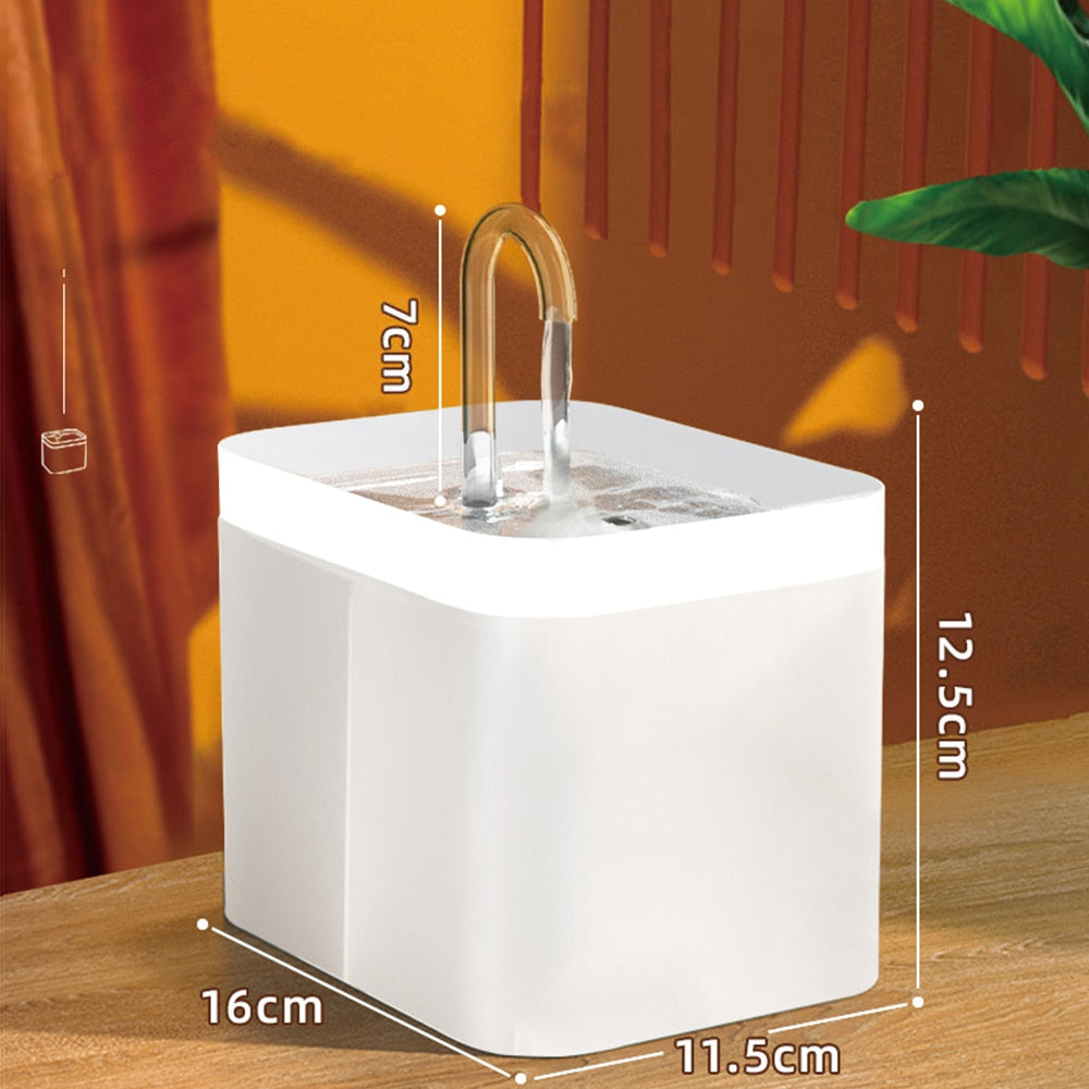 Auto Filter Cat Water Fountain - Orchid Unique
