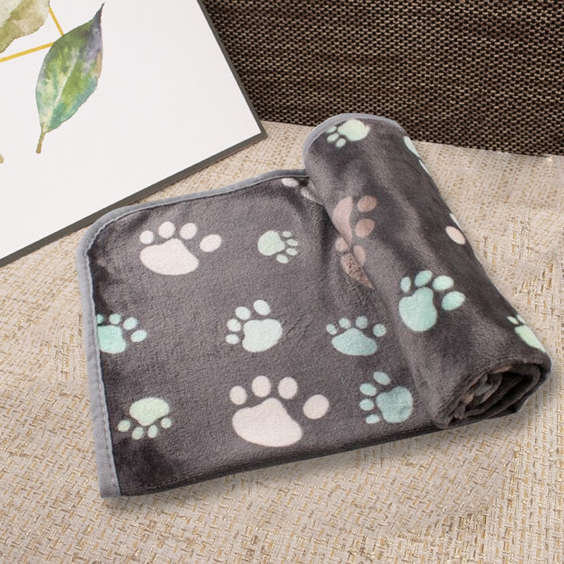 Soft flannel dogs and cats blanket - Orchid Unique