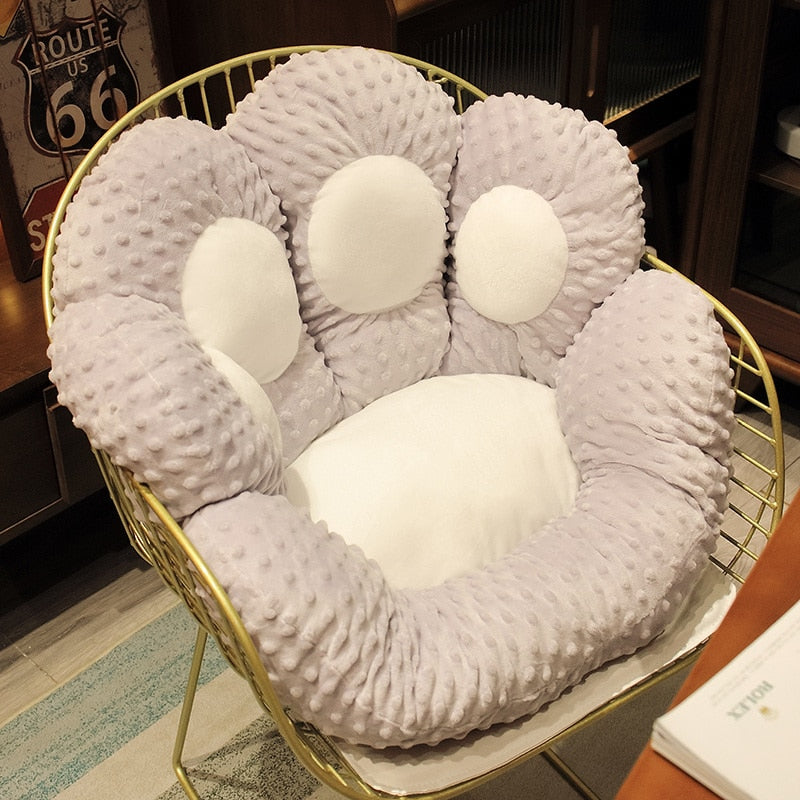 kawaii Paw Pillow Seat Cushion - Orchid Unique