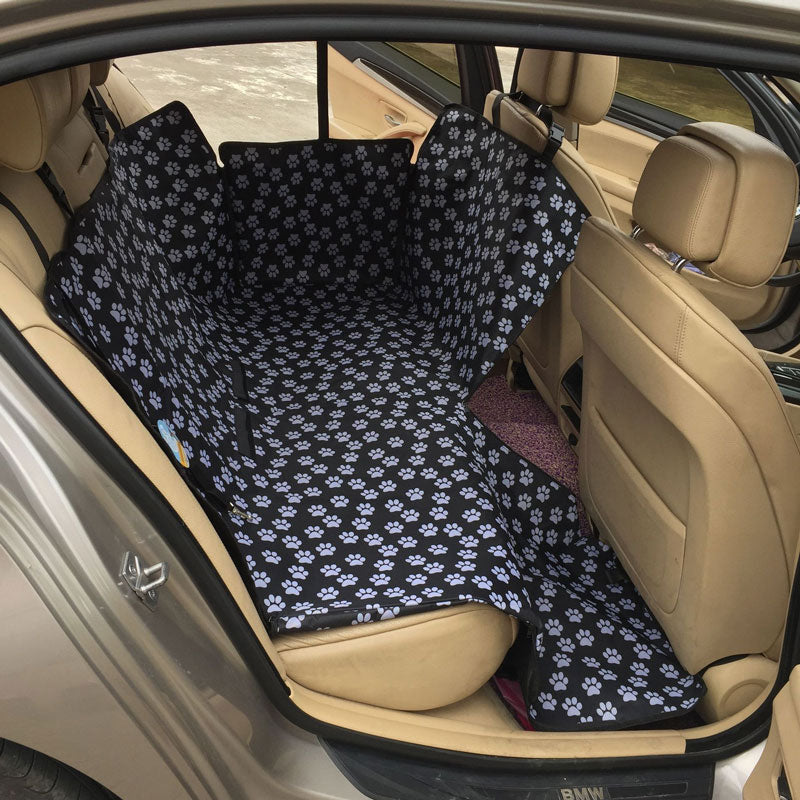 Waterproof Rear Back Pet Car Seat Cover - Orchid Unique