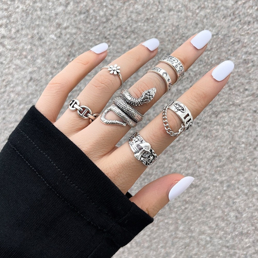 boho Hiphop Vintage Silver - Orchid Unique