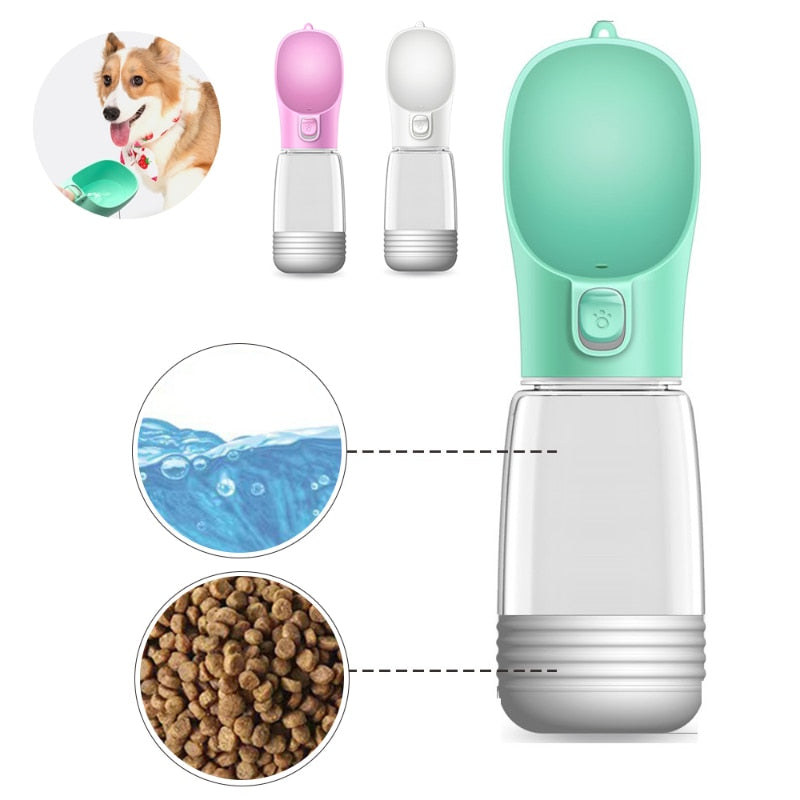 Pet Water Cups Pets Travel Water Bottle Convenient Dogs Drinkers Cats Feeding Bottles Outdoor Cat Drinking Bowl Dog Supplies - Orchid Unique