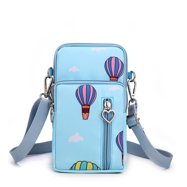 Universal Mobile Phone Bag and Case Wallet - Orchid Unique