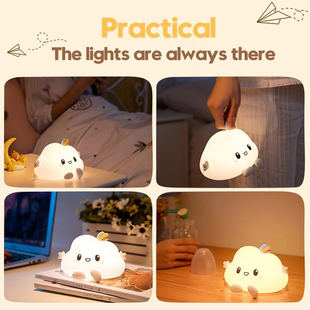Silicone Touch Table Lamp - Orchid Unique