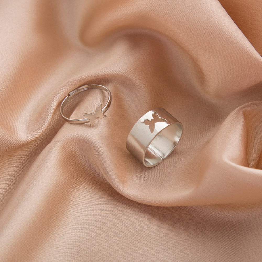 Bohemia Style Rings - Orchid Unique
