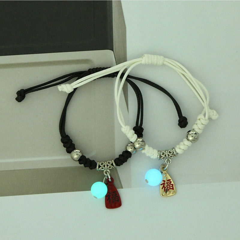 Luminous Handmade Bracelet - Orchid Unique