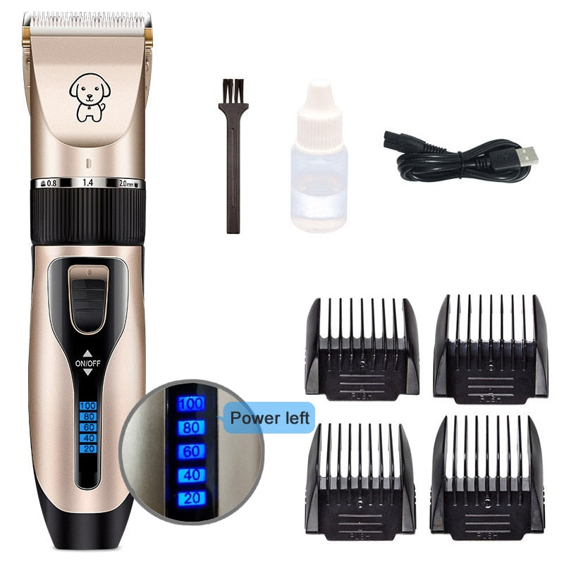 Professional-grade set of Pet Clippers - Orchid Unique