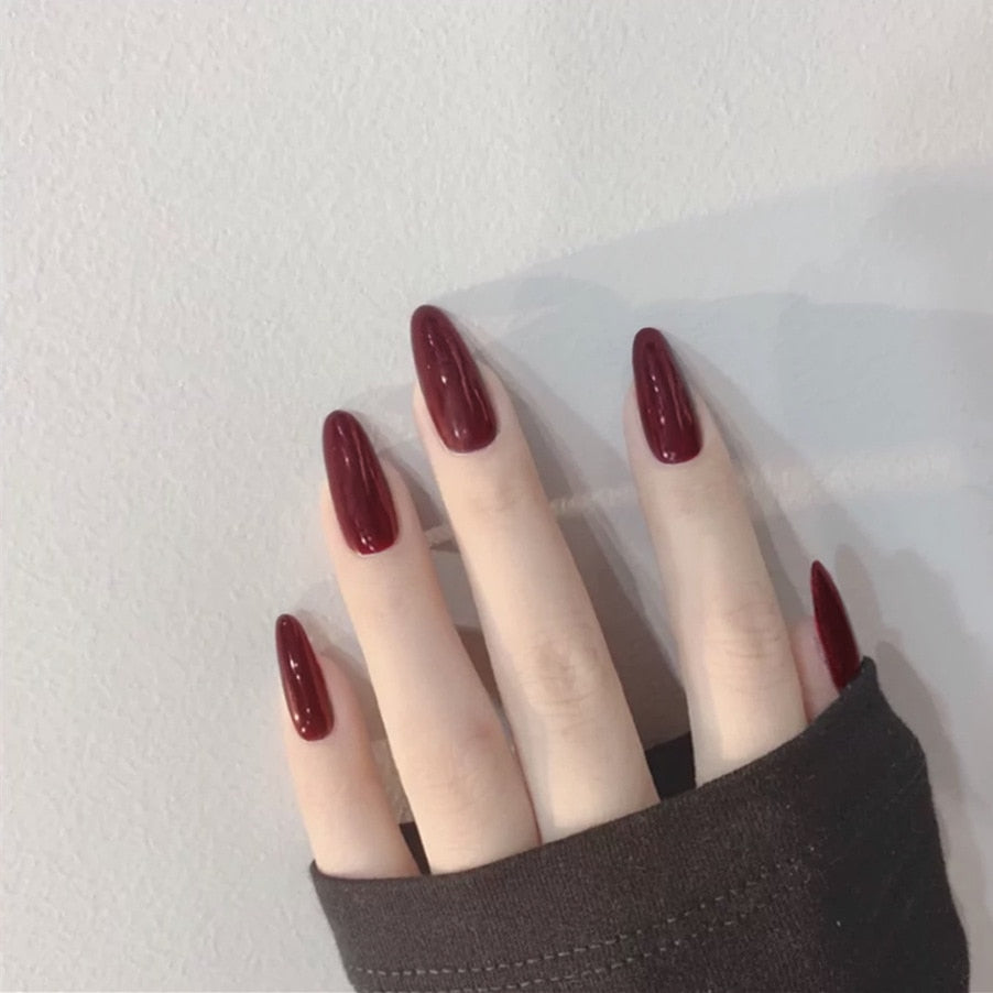 Ballerina Fake Nails Press On - Orchid Unique