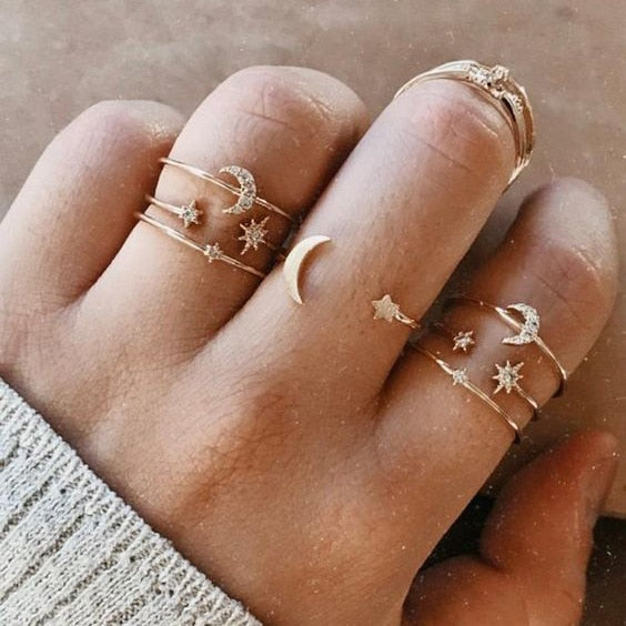 Bohemia Style Rings - Orchid Unique