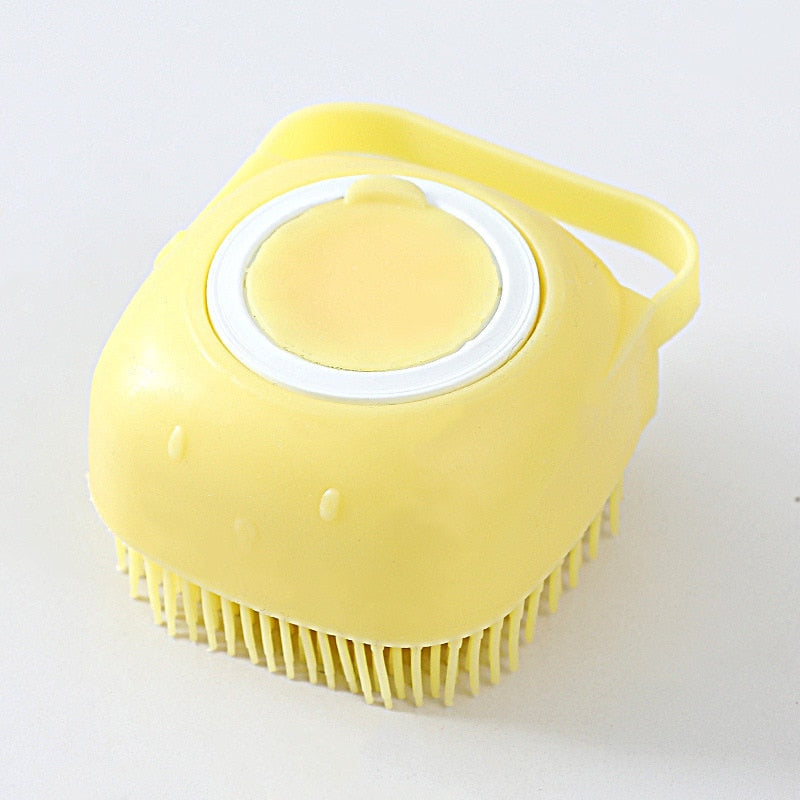 Pet brush and massage comb - Orchid Unique