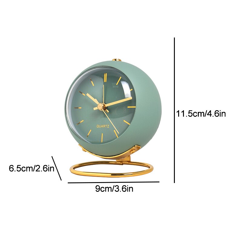 Vintage Desk Clock - Orchid Unique