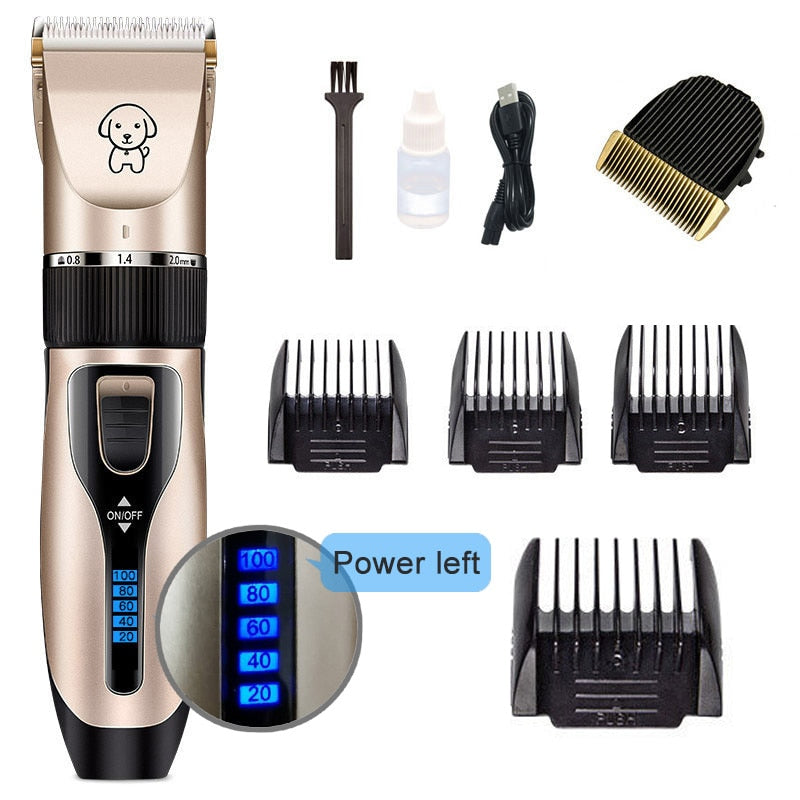 Professional-grade set of Pet Clippers - Orchid Unique