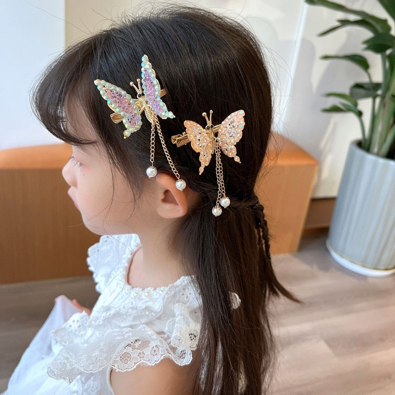 New Cute Moving Butterfly Hairpin - Orchid Unique