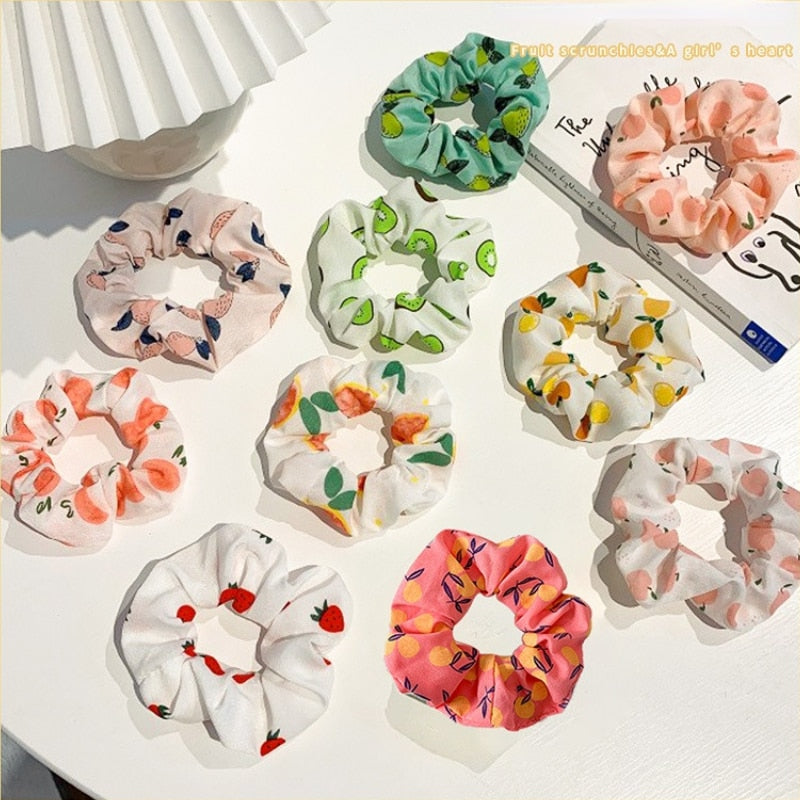 Hair Scrunchies - Orchid Unique
