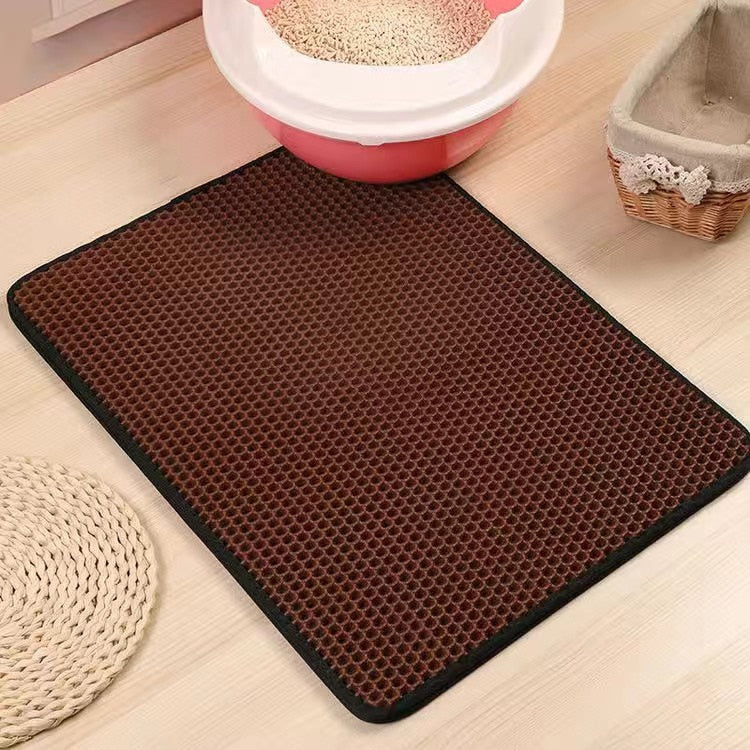 Waterproof Pet Cat Litter Mat - Orchid Unique