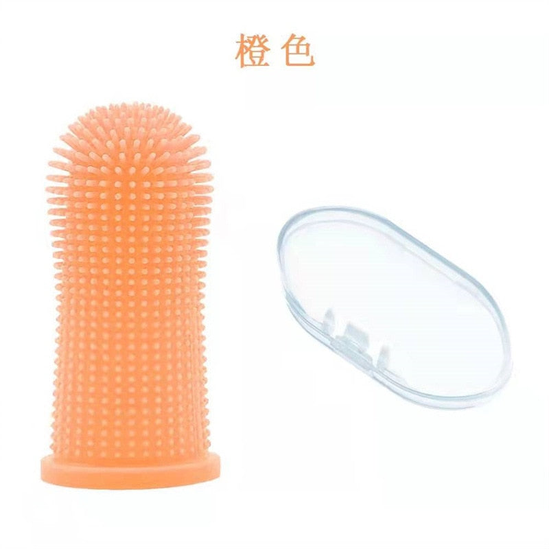 Finger toothbrush - Orchid Unique