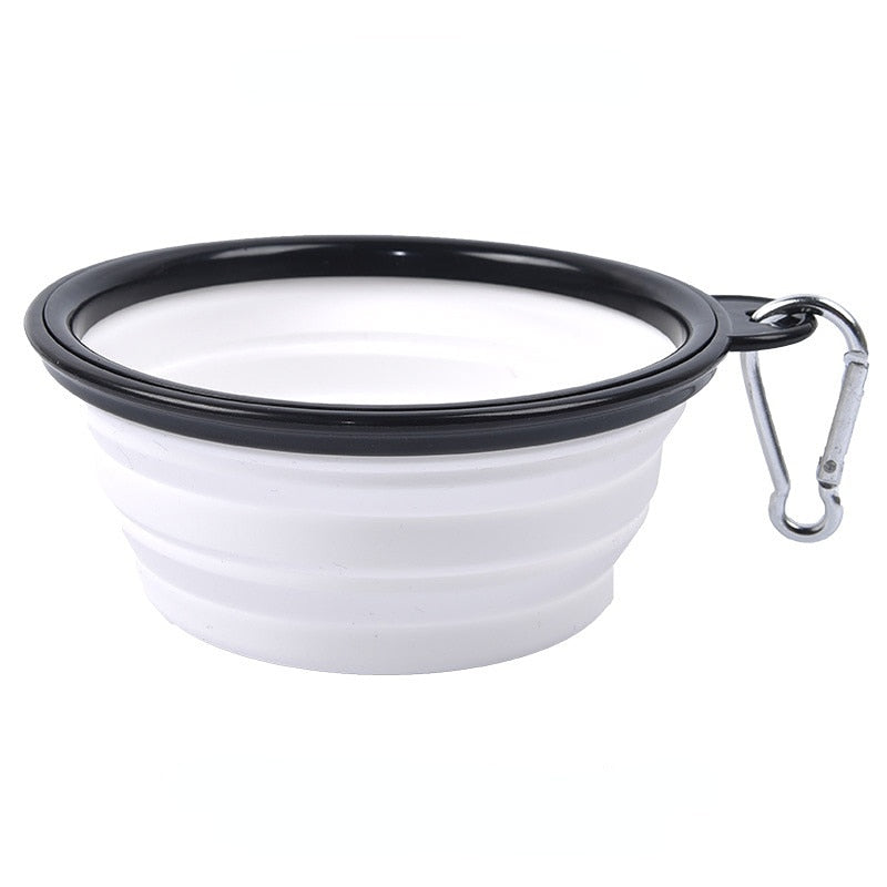 Collapsible Pet Folding Silicone Bowl - Orchid Unique