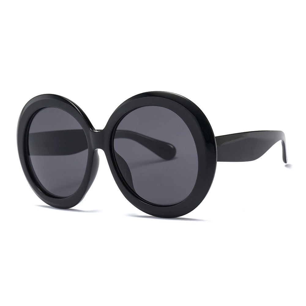 Oversized Unisex Round Sunglasses - Orchid Unique