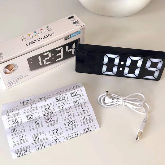 LED Bedside Smart Digital Alarm Clock - Orchid Unique