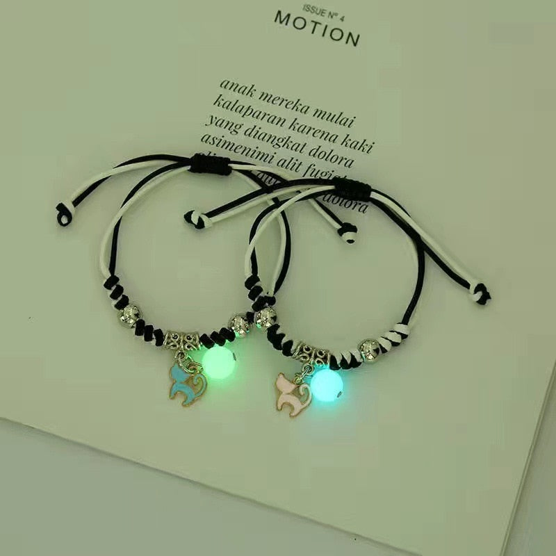 Luminous Handmade Bracelet - Orchid Unique