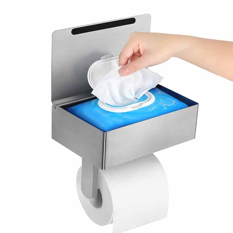 Wall Mount Toilet Paper Holder - Orchid Unique
