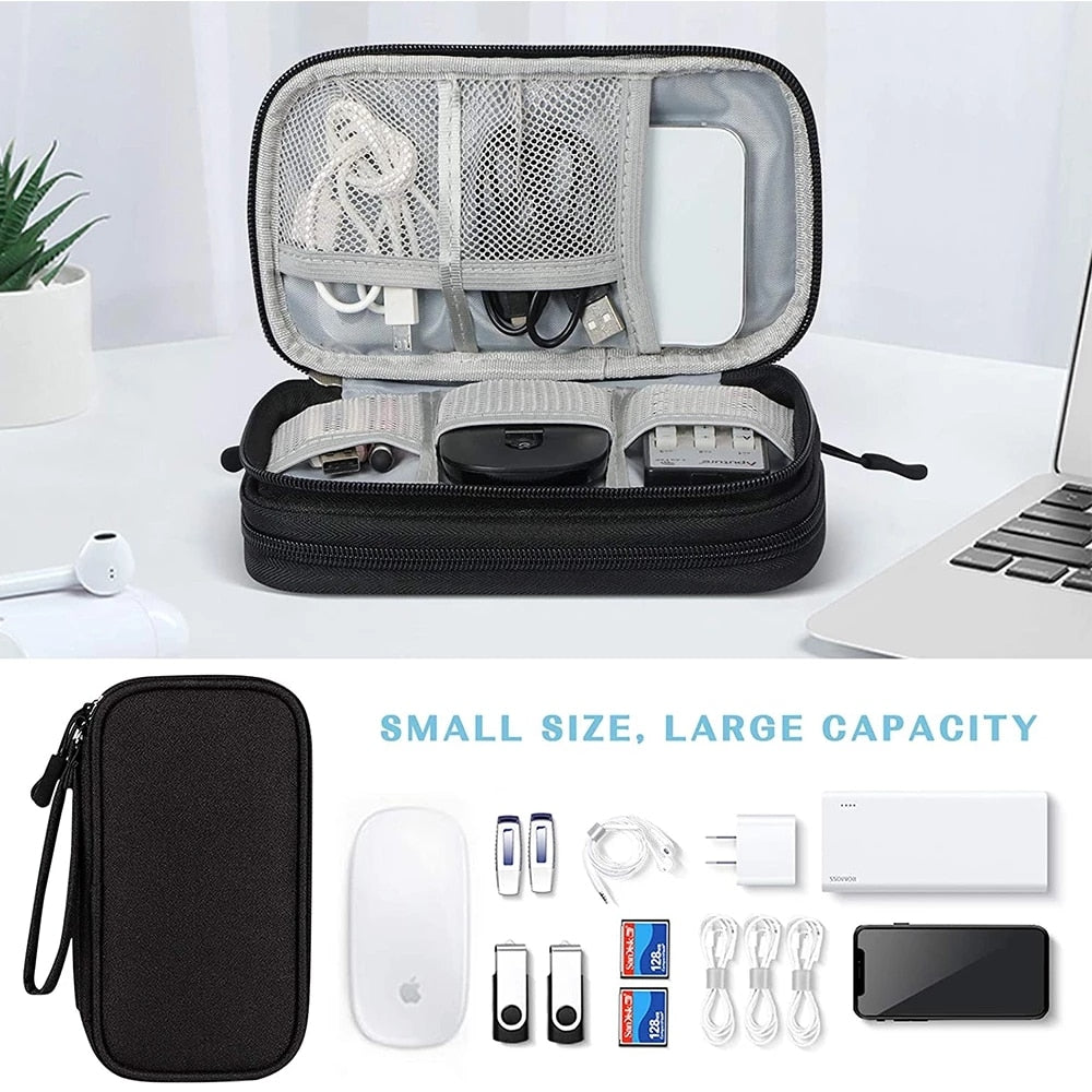 Travel Organizer & Cable Storage Bag - Orchid Unique