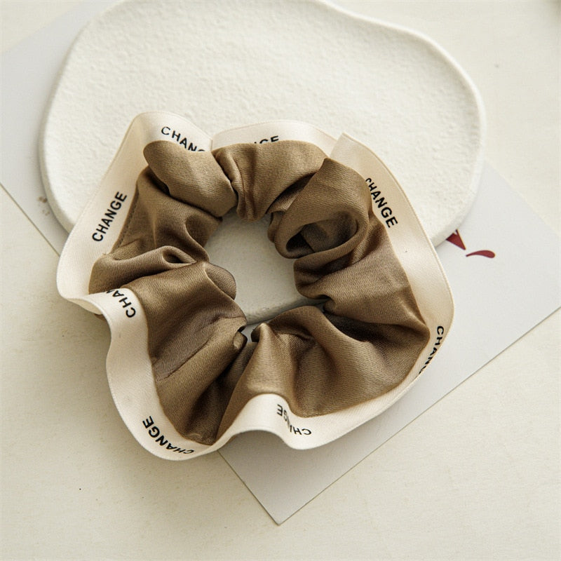 Hair Scarf Scrunchies - Orchid Unique