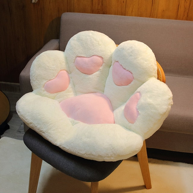 kawaii Paw Pillow Seat Cushion - Orchid Unique