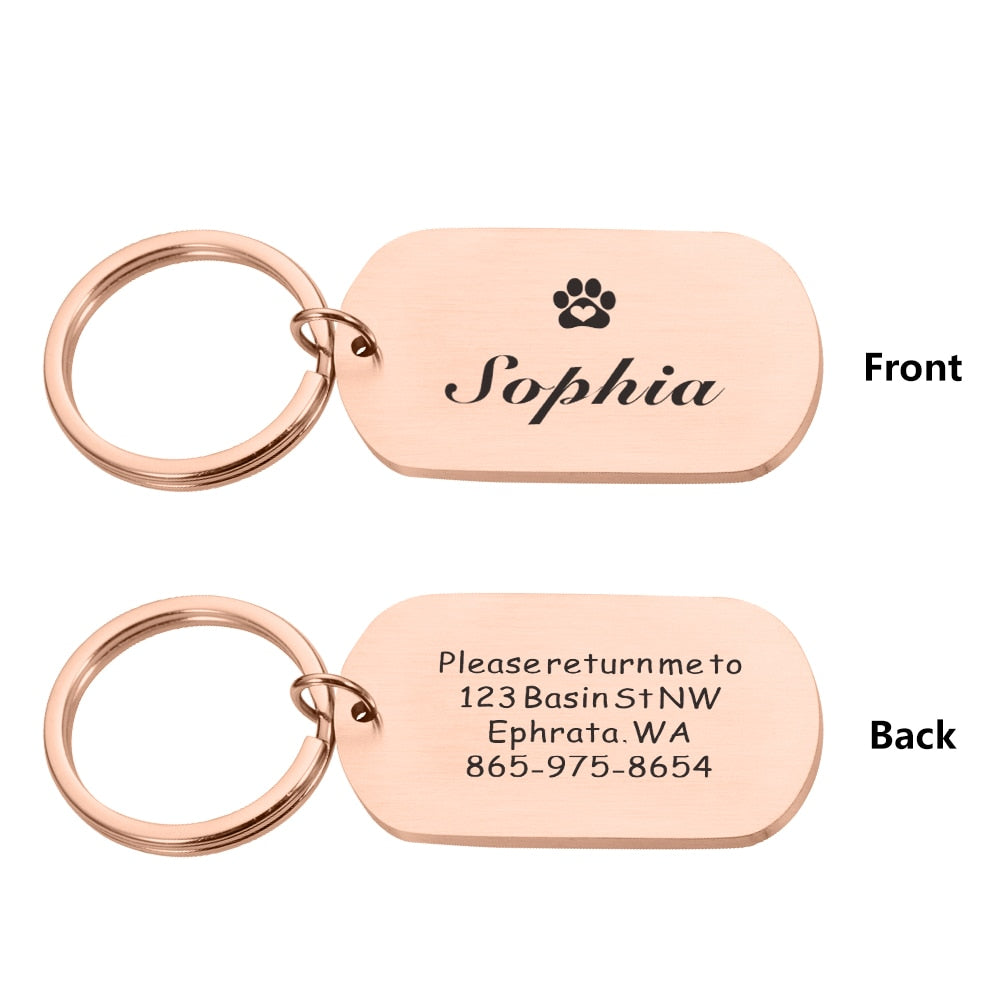 Customizable Dog Medal - Orchid Unique