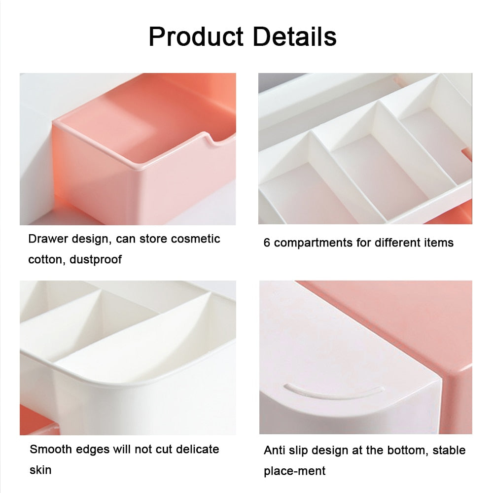 Nail Art Plastic Organizer - Orchid Unique