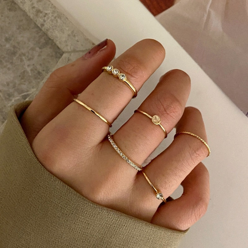 Bohemia Style Rings - Orchid Unique