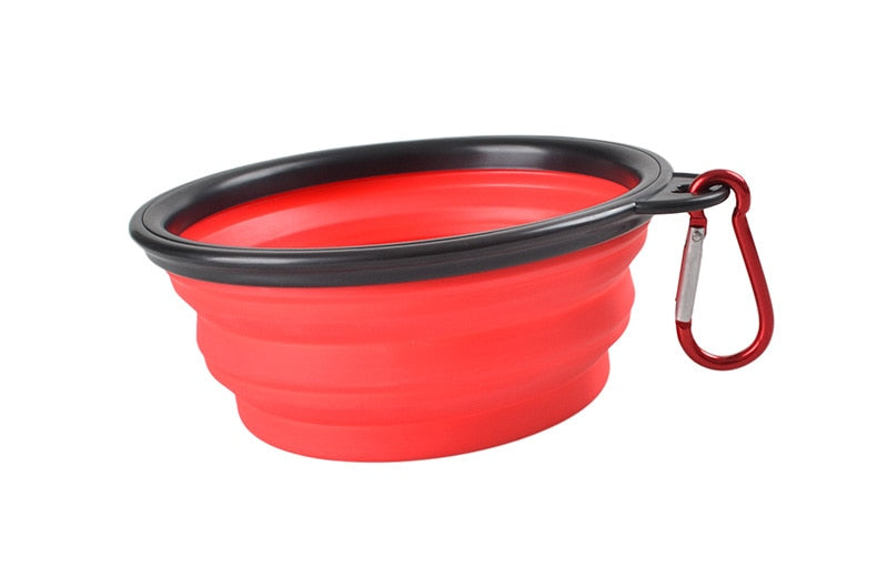 Collapsible Pet Folding Silicone Bowl - Orchid Unique