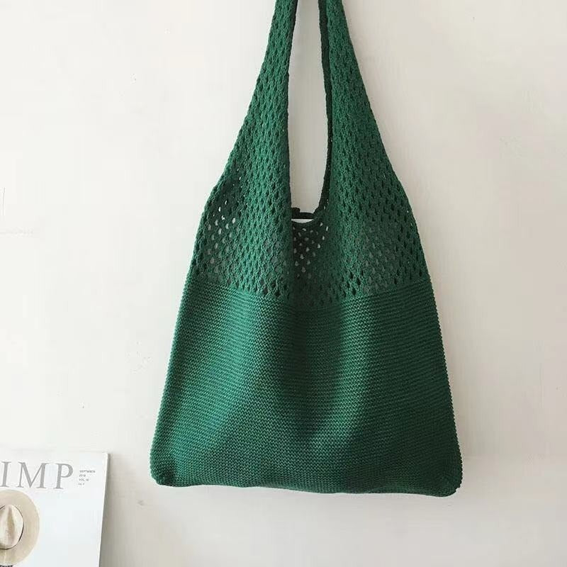 Casual Lightweight Shoulder Tote Bag - Orchid Unique