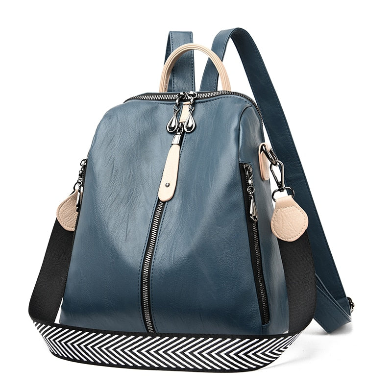 Backpack Soft Leather - Orchid Unique
