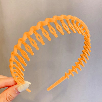 Wavy Hair Band - Orchid Unique