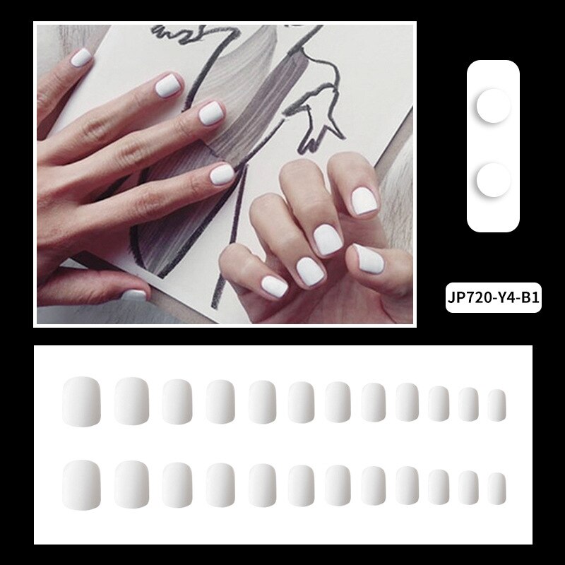 Ballerina Fake Nails Press On - Orchid Unique